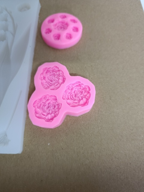 Formy silikonowe do dekoracji 3D- zestaw 5 form, czekolada,żelki