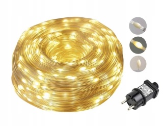 Girlanda świetlna zewnętrzna 22m 220 LED Zewnętrzne Lampki Ogrodowe