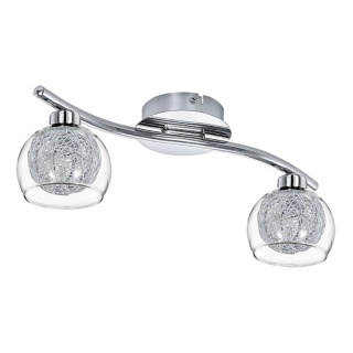 Kinkiet EGLO Oviedo 1, 93067 –plafon 2-punktowy, nowoczesne oświetlenie ścienne