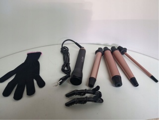 Lokówka tradycyjna Hair KS-C303, 4 wymienne końcówki