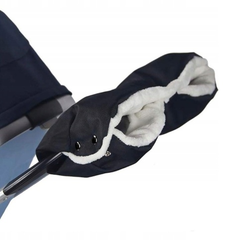 MUFKA OGRZEWACZ RĄK DO WÓZKA UNIWERSALNE RĘKAWICE WODOODPORNE WIATROODPORNE