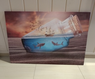 Nowoczesny obraz drukowany na wodoodpornym płótnie 90x60 cm