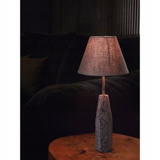 PODSTAWA do Lampy stołowej Nóżka Eglo 2 szt zestaw VINTAGE E14 Szary Patynowany