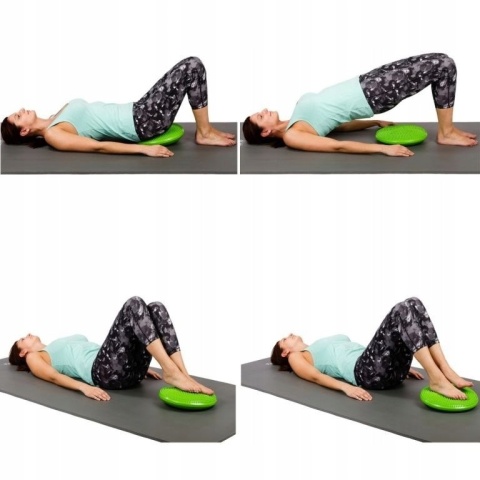 Poduszka/dysk sensoryczny Movit 33 cm różowa