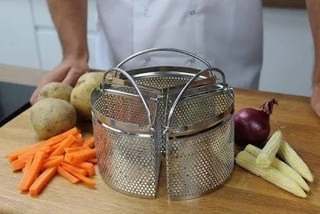 Potrójny separator do garnka, 3 przegródki 18cm