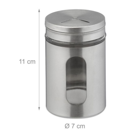 Przyprawniki XL zestaw 6 szt. Relaxdays 290 ml