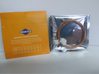 STRUNY SHAEVLE zestaw strun do gitary akustycznej (EBGDAE)