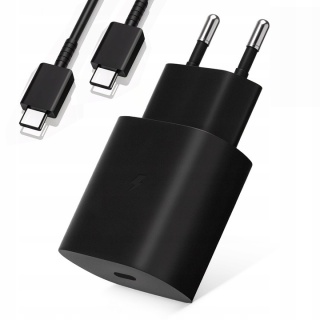 SZYBKA ŁADOWARKA 25 W + KABEL USB-C FAST CHARGE, Samsung