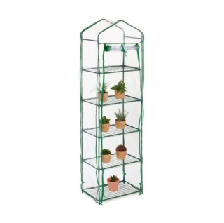 Szklarnia balkonowa z folią PVC, Relaxdays