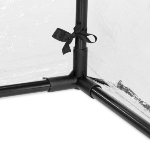 Szklarnia ogrodowa tunel foliowy z folii PCW 78x 189 x 71 cm