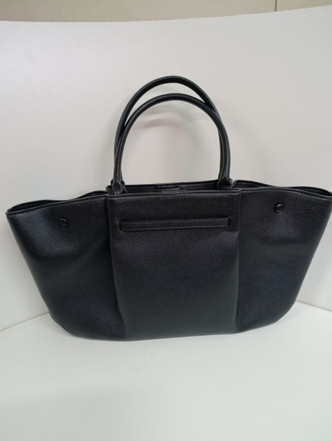 Torba Damska Torebka Duza Pojemna Shopper A4 Na Ramie Miejska czarna