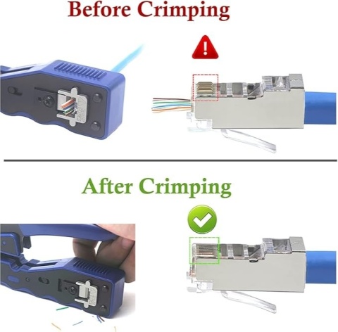 VCE GJ670 zaciskarka, szczypce do kabli z przecinakiem