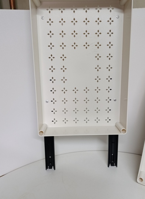 3 szt-Wysuwany kosz do przechowywania,półka teleskopowa do przechowywania biały