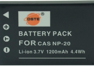 DSTE AKUMULATOR ŁADOWARKA DO CASIO NP60 + 2 szt BATERIE