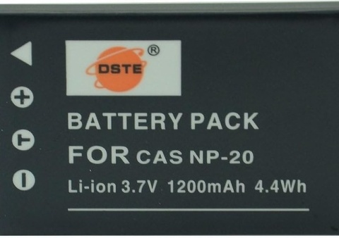 DSTE AKUMULATOR ŁADOWARKA DO CASIO NP60 + 2 szt BATERIE