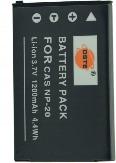 DSTE AKUMULATOR ŁADOWARKA DO CASIO NP60 + 2 szt BATERIE