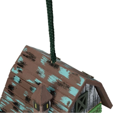 Dekoracyjna budka dla ptaków, domek budka lęgowa