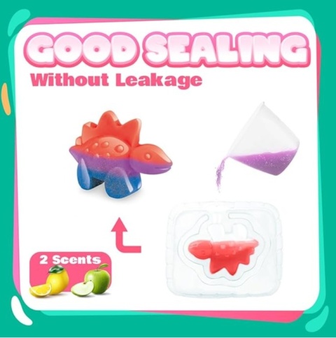 Dino Soap! Zestaw DIY do Produkcji Mydełek Mydła– STWÓRZ WŁASNEGO DINOZAURA!