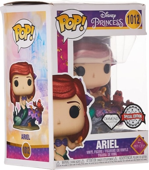 Figurka FUNKO POP Disney Księżniczka Ariel Mała Syrenka Arielka Diamond