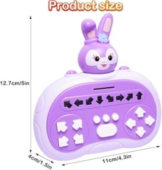 Gra zręcznościowa na baterie POPIT pop it elektroniczna pad antystres