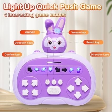 Gra zręcznościowa na baterie POPIT pop it elektroniczna pad antystres