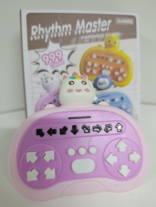 Gra zręcznościowa na baterie POPIT pop it elektroniczna pad antystres