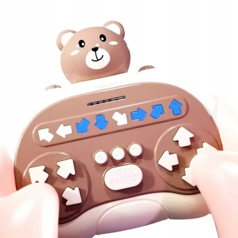 Gra zręcznościowa na baterie POPIT pop it elektroniczna pad antystres