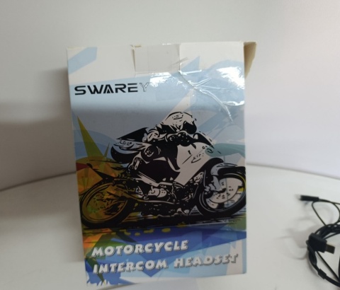 Interkom motocyklowy SWAREY V8 – zestaw 2 sztuki
