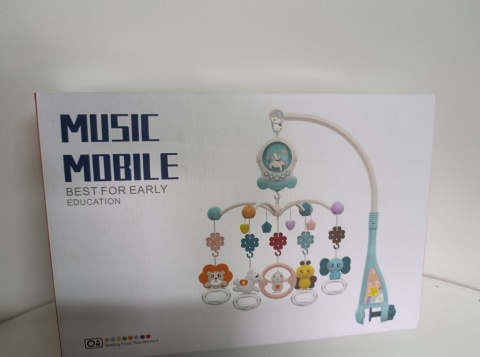 Karuzela z pozytywką do łóżeczka