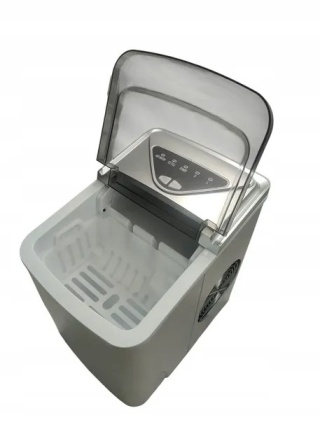 Kostkarka do lodu Fooing HZB-12B-S 120 W srebrna