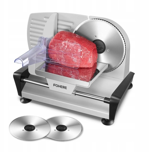 Krajalnica FOHERE 519N srebrny/szary 200 W