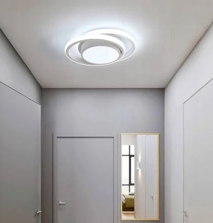 Lampa Sufitowa Plafon Led Ring Nowoczesna 6500K biała