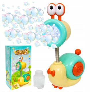 MASZYNA DO BANIEK MYDLANYCH ŚLIMAK GENERATOR AUTOMAT ŚWIATŁO LED AKUMULATOR