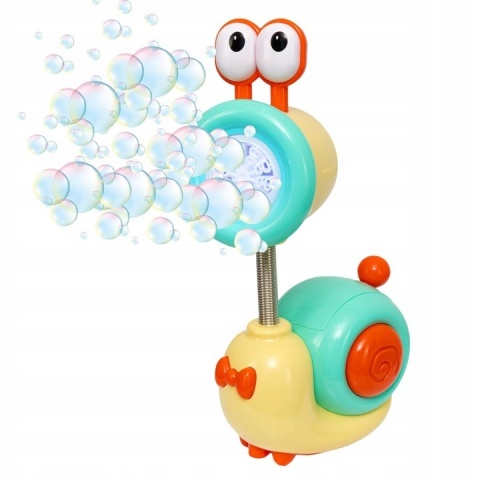 MASZYNA DO BANIEK MYDLANYCH ŚLIMAK GENERATOR AUTOMAT ŚWIATŁO LED AKUMULATOR