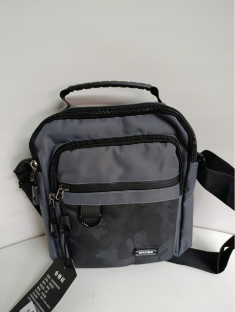 MĘSKA SASZETKA SPORTOWA LISTONOSZKA TORBA NA RAMIĘ,WODOODPORNA