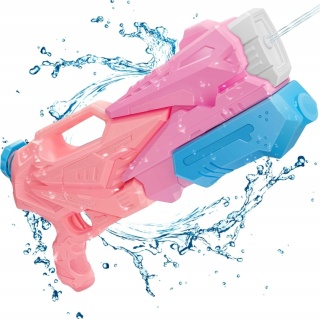 Pistolet na wodę dla dzieci zabawka wodna 770 ml magazynek różowy