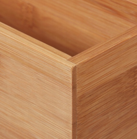 Organizer na kosmetyki bambusowy 38x8x7 cm, Relaxdays