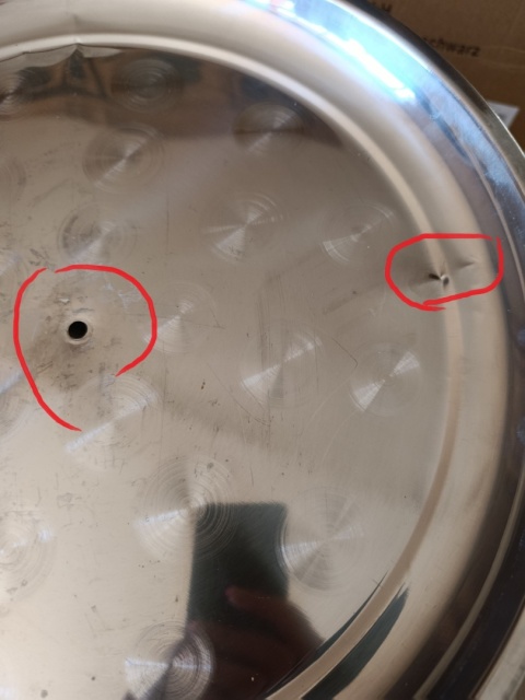 Siedzisko zewnętrzne Relaxdays dla papug - wada