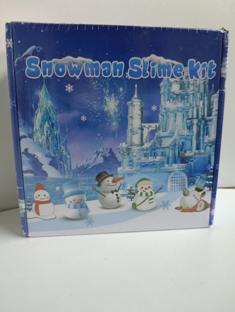 Snowman Slime Kit – Duży Zestaw do Robienia Śnieżnego Slime'a!