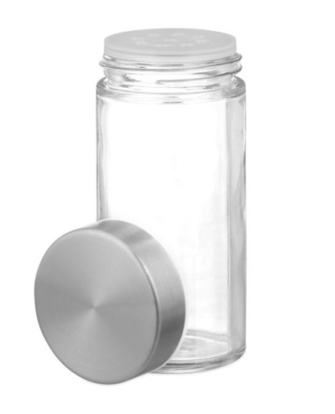 Stojak na przyprawy Relaxdays 16 słoiczków chrom, przyprawnik