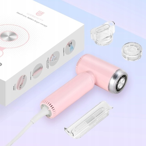 WEBEAUTY H5 SUSZARKA DO WŁOSÓW MAŁA MINI PRZENOŚNA NA PODRÓŻ RÓŻOWA 1300W