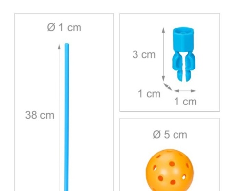 Zabawka konstrukcyjna do budowy domku DIY FIGHT Relaxdays