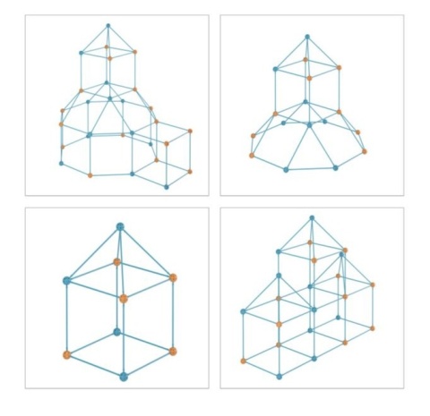 Zabawka konstrukcyjna do budowy domku DIY FIGHT Relaxdays