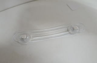 Zabezpieczenia do szafek BEARTOP – 10 sztuk | Przezroczyste blokady ochronne