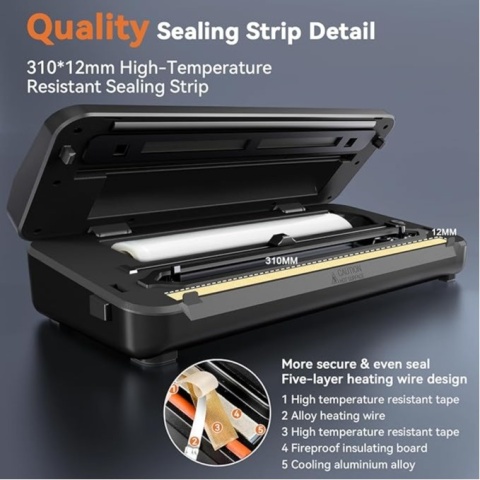 Pakowarka próżniowa | do żywności | zgrzewarka + akcesoria