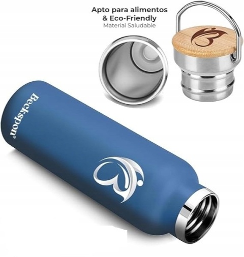 Butelka termiczna BECKSPON ze stali nierdzewnej | 600 ml