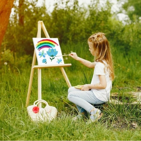 6x Płótno Malarskie Podobrazie Bawełniane Gruntowane