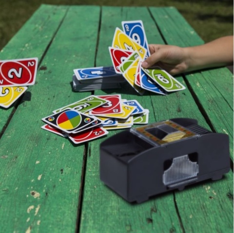 Automatyczna tasowarka do 2 talii kart Relaxdays