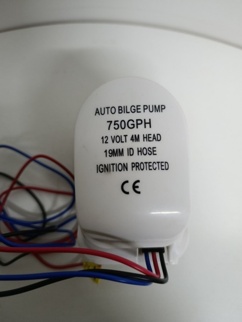 Automatyczna zatapialna pompa zęzowa 12V 750GPH