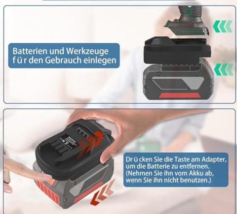 BOS20PAR Adapter do akumulatora Bosh Parksied zamiennik